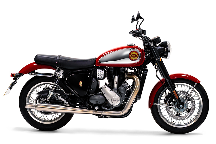 bsa gold star insignia red